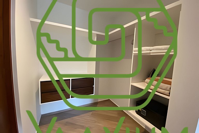 Bello y elegante estudio lock off 203N-B